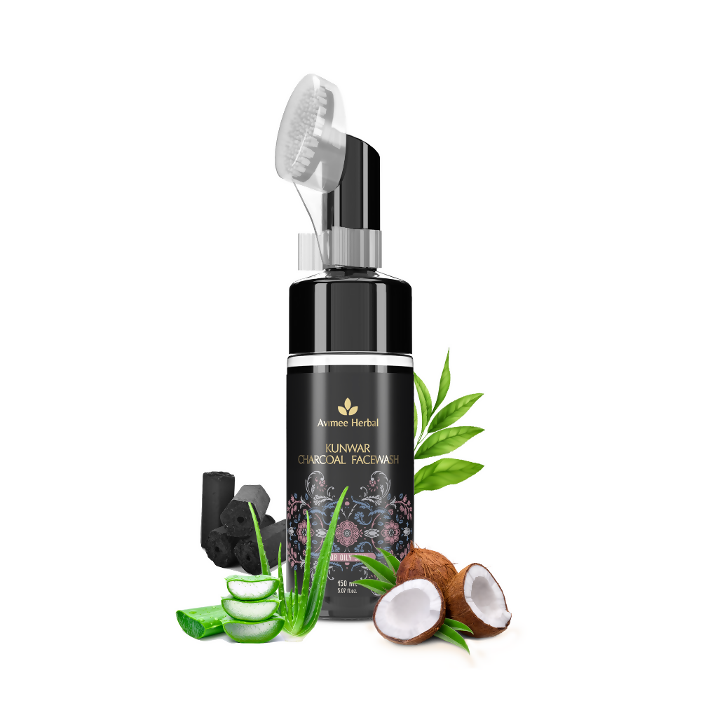 Avimee Herbal Kunwar Charcoal Facewash TrueCure