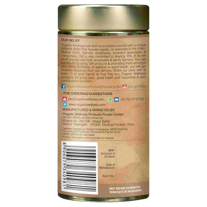 Organic Wellness Tulsi Ginger Tin Pack