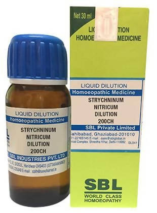 SBL Homeopathy Strychninum Nitricum Dilution