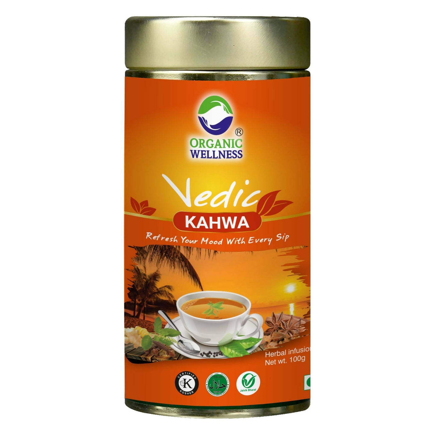 Organic Wellness Vedic Kahva Tea TrueCure