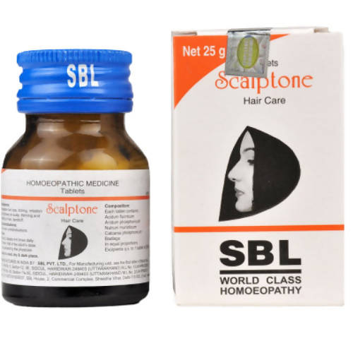 SBL Homeopathy Scalptone Hair Care Tablets TrueCure