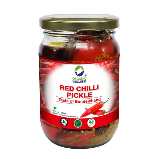 Organic Wellness Red Chilli Pickle TrueCure