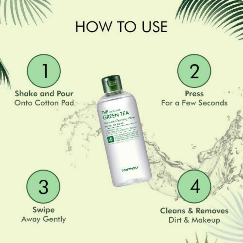 Tonymoly The Chok Chok Green Tea Cleansing Water