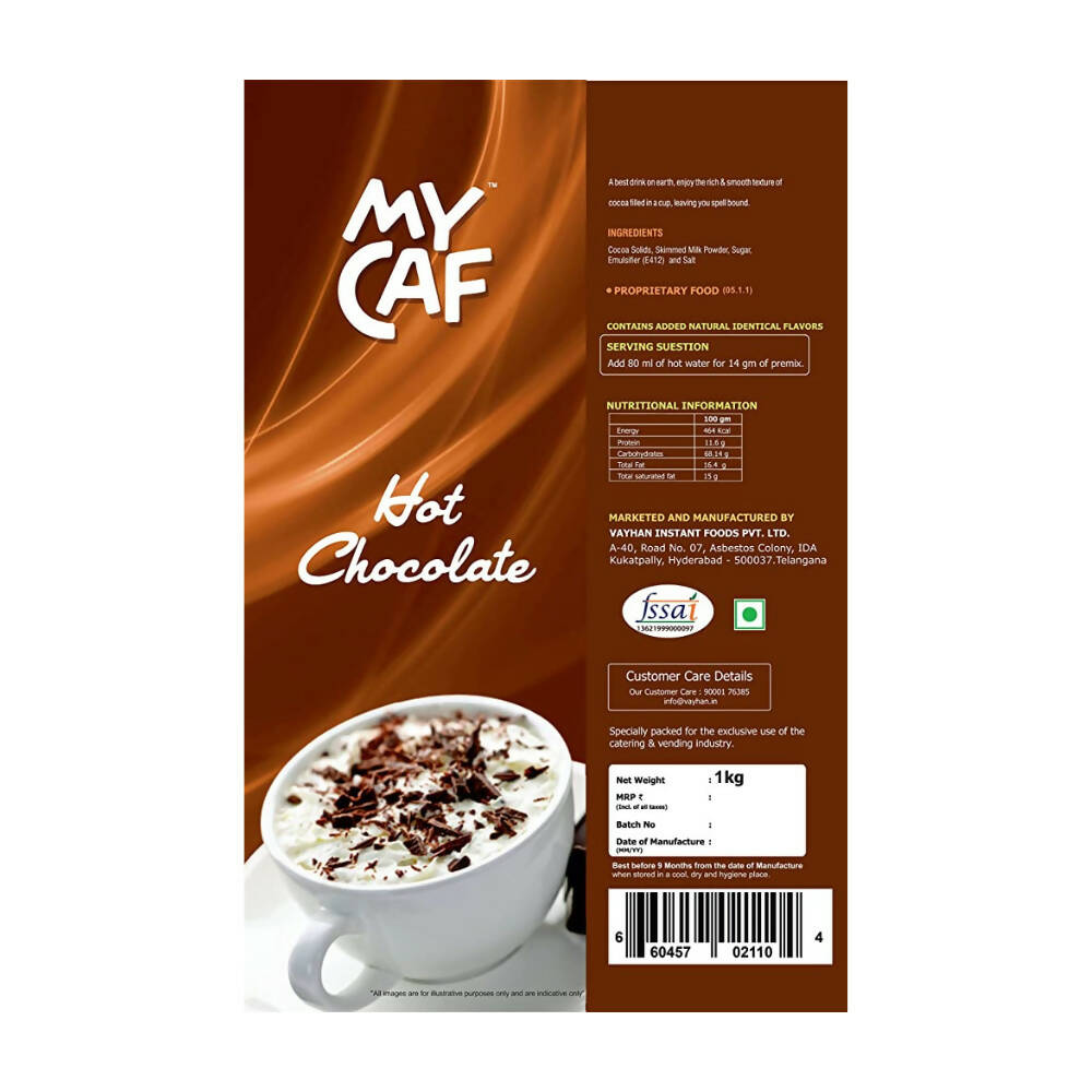 Mycaf Hot Chocolate Mix Powder TrueCure