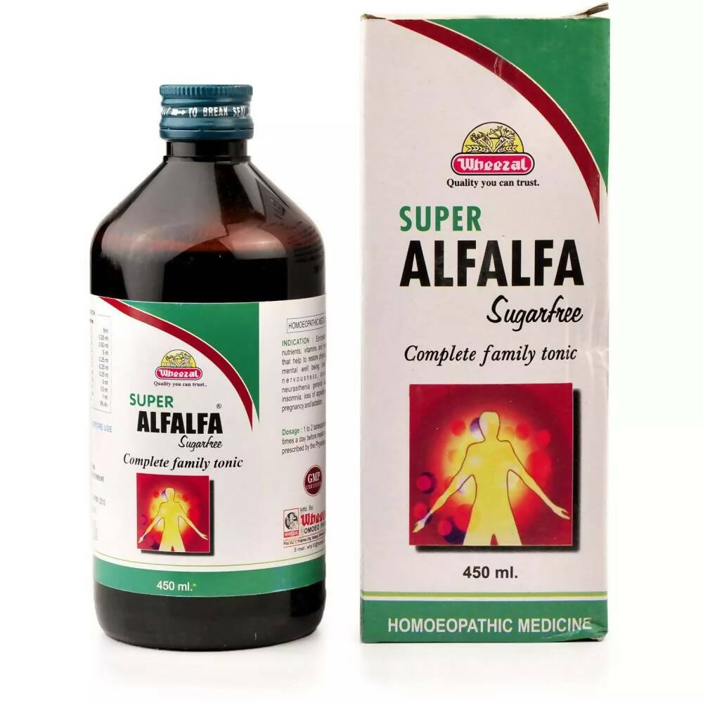 Wheezal Homeopathy Super Alfalfa Sugar Free Tonic