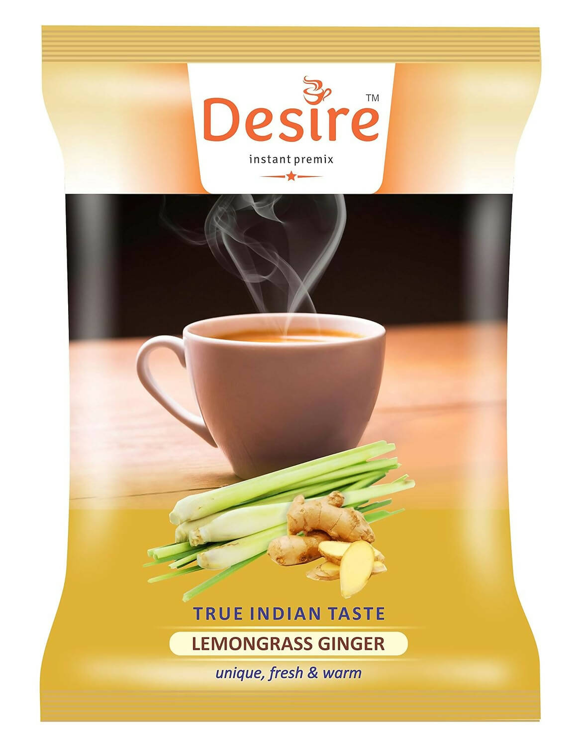 Desire Lemon Grass Ginger Tea Instant Premix TrueCure