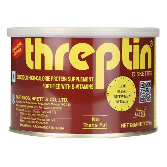 Threptin High-Calorie Protein Diskettes Chocolate Flavor TrueCure