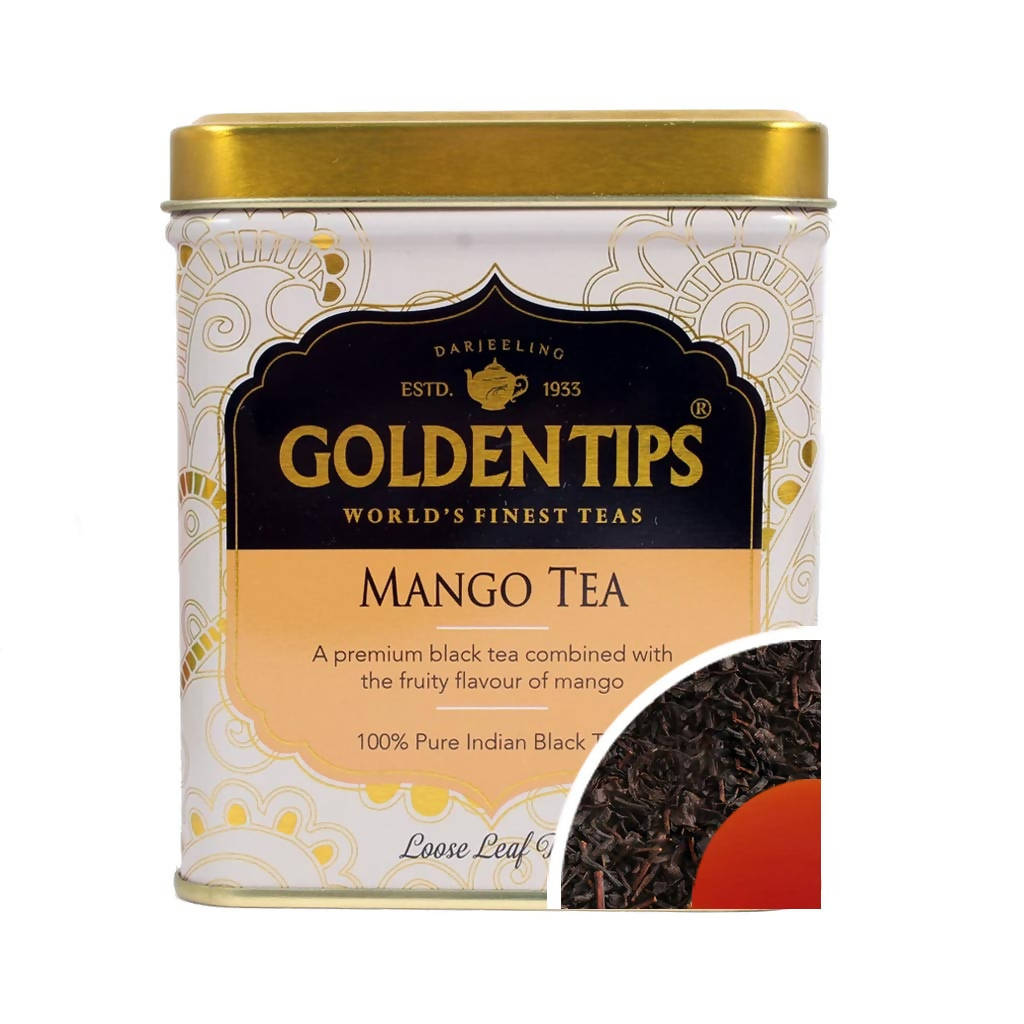 Golden Tips Loose Leaf Black Tea Tin Can TrueCure