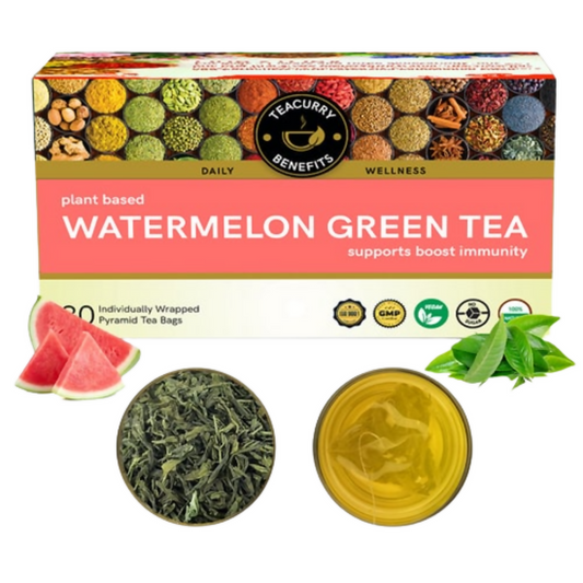 Teacurry Watermelon Green Tea Bags - Drmedicart