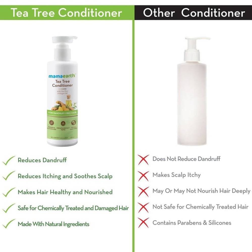 Mamaearth Tea Tree Conditioner For Dandruff Free Hair