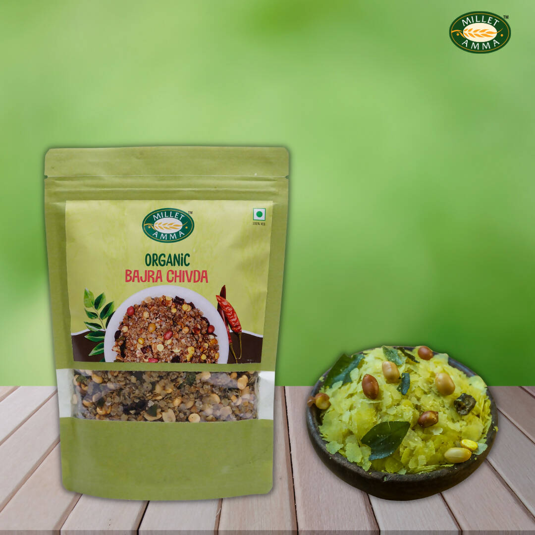 Millet Amma Organic Bajra Chivda Namkeen