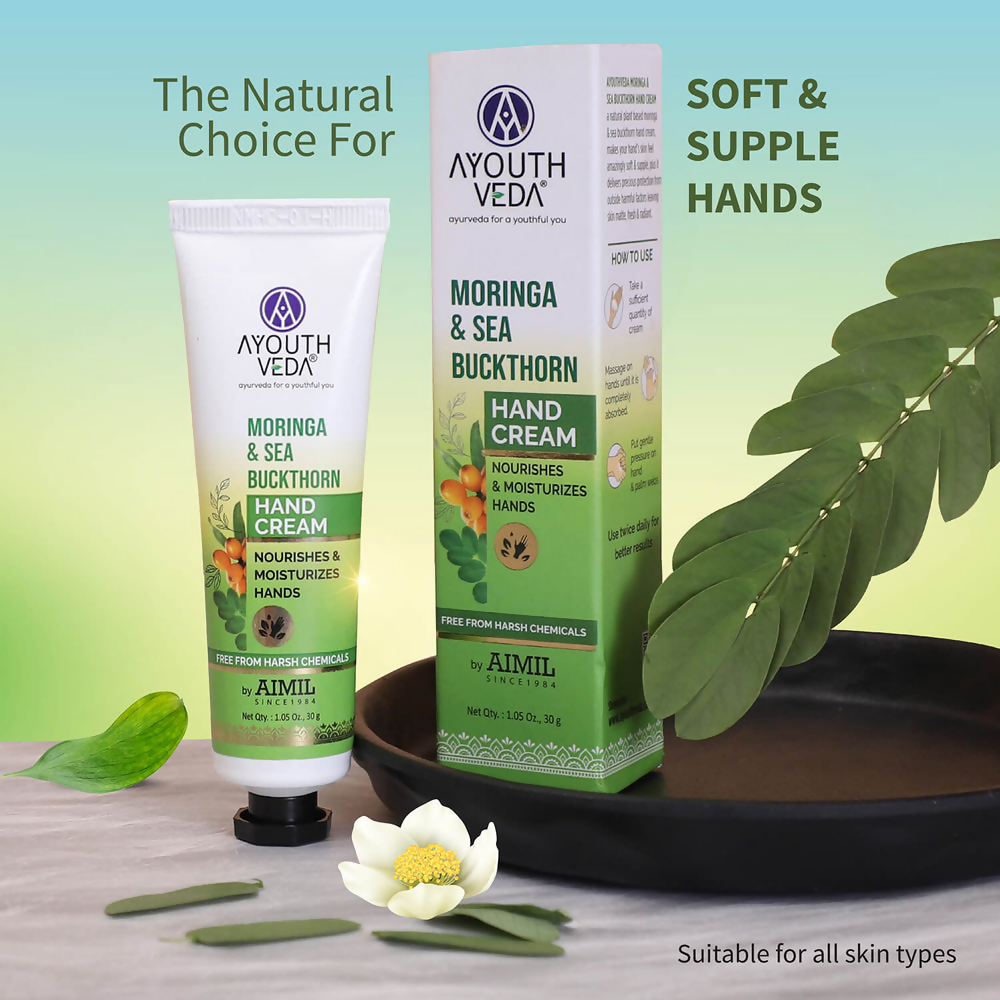 Ayouthveda Moringa & Sea Buckthorn Hand Cream