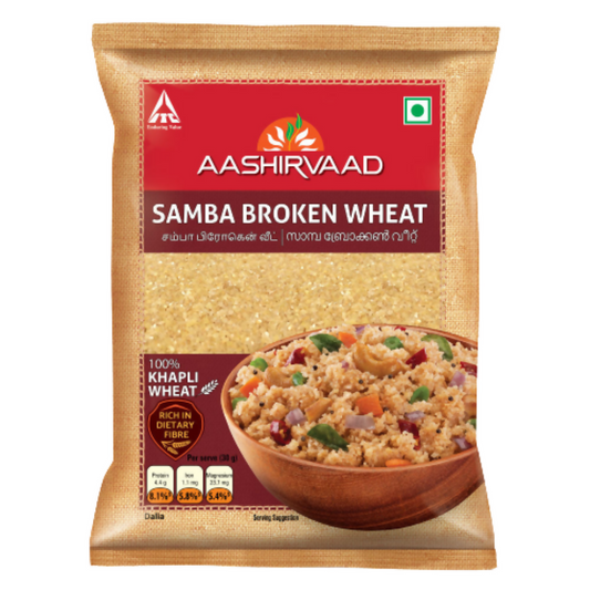 Aashirvaad Samba Broken Wheat Rava -  USA 