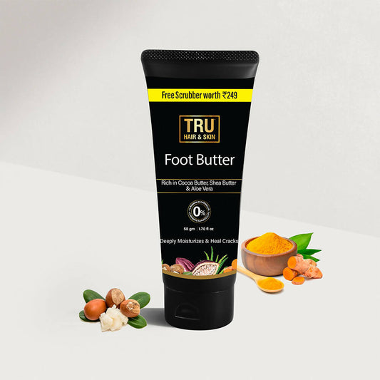 Tru Hair & Skin Foot Butter For Cracked Heels TrueCureN