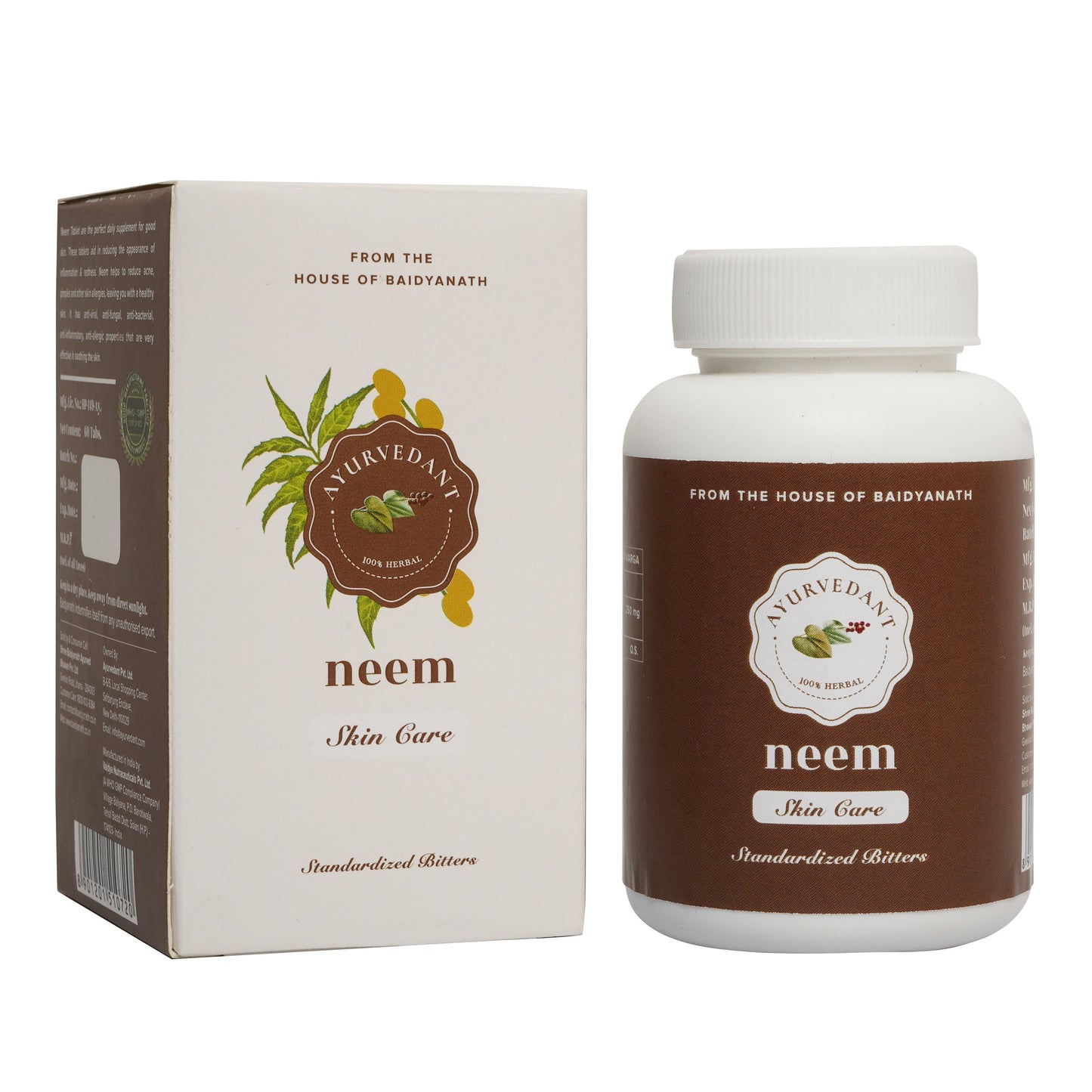 Baidyanath Jhansi Ayurvedant Neem Tablets TrueCure