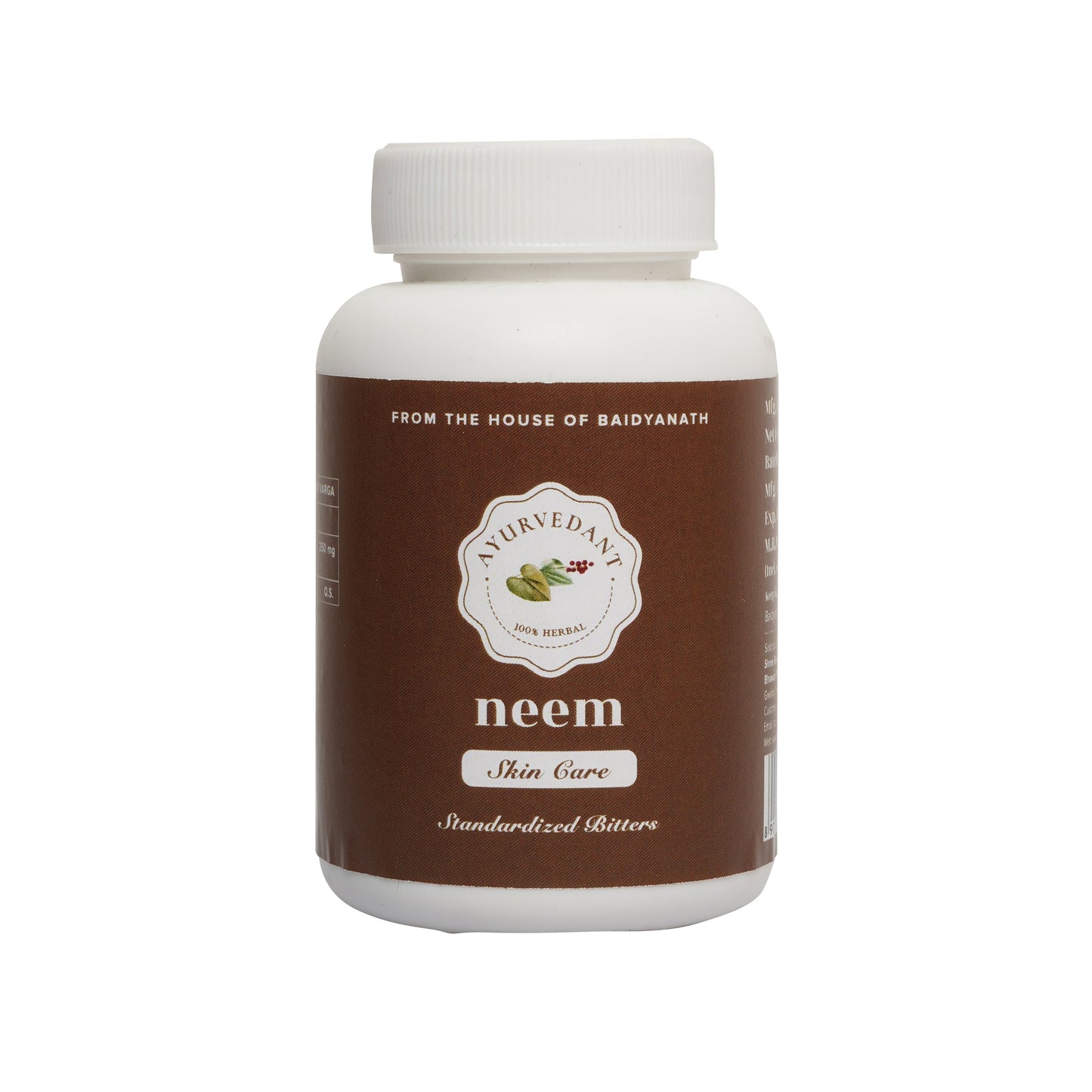 Baidyanath Jhansi Ayurvedant Neem Tablets