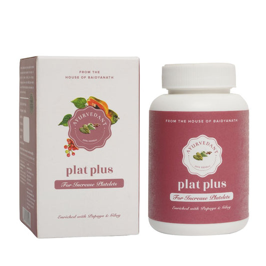 Baidyanath Jhansi Ayurvedant Plat Plus Tablets TrueCure