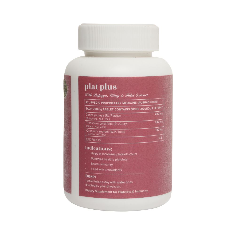 Baidyanath Jhansi Ayurvedant Plat Plus Tablets