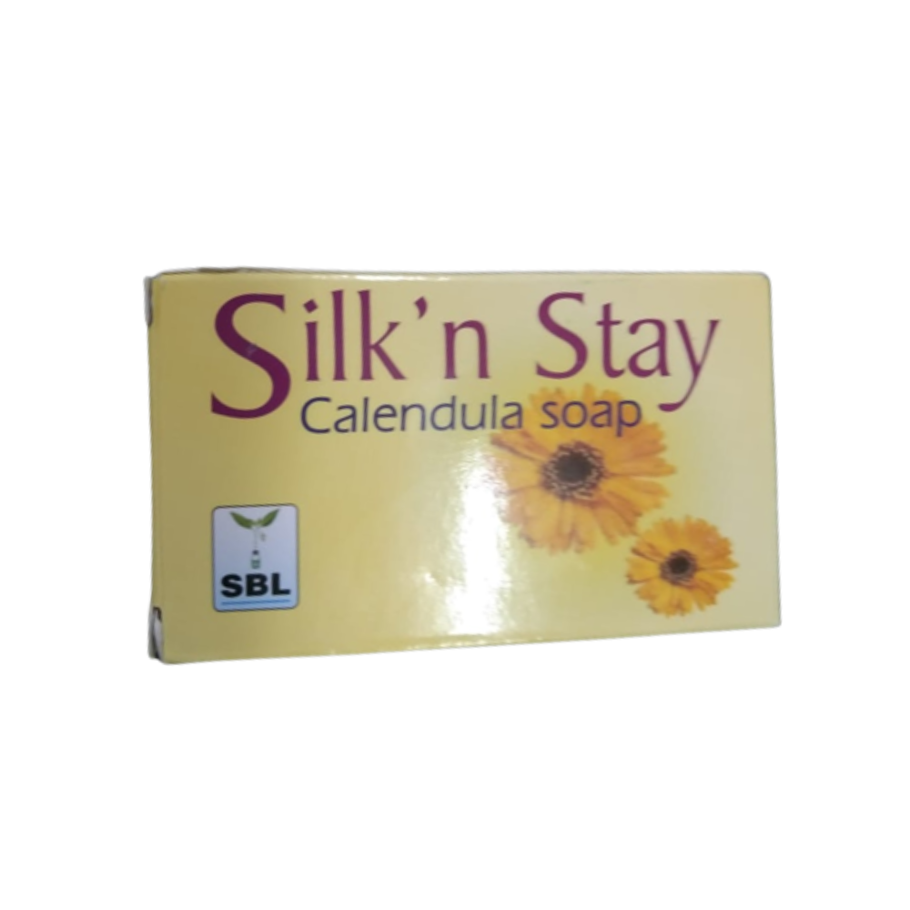 SBL Homeopathy Silk N Stay Antiseptic Calendula Soap TrueCure