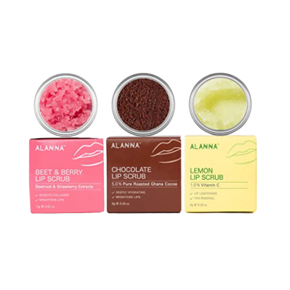 Alanna All Lip Scrubs Combo 