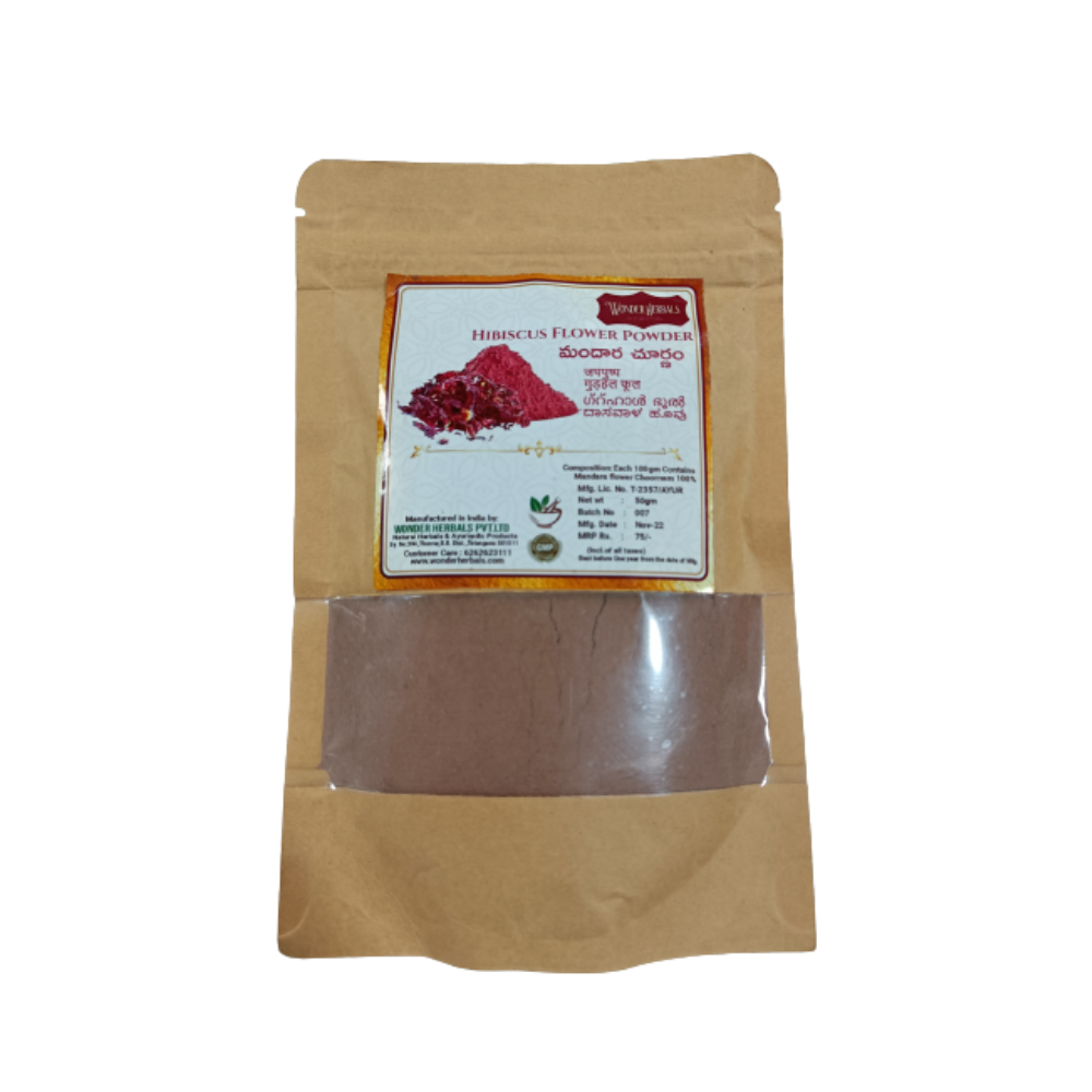 Wonder Herbals Mandara (Hibiscus) Powder - Drmedicart