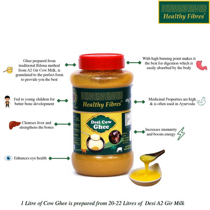 Healthy Fibres Desi Cow Ghee