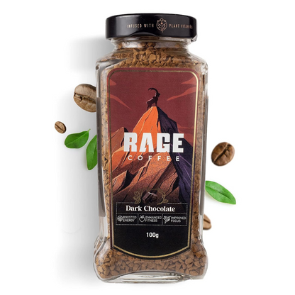 Rage Coffee Dark Chocolate Instant Coffee TrueCure