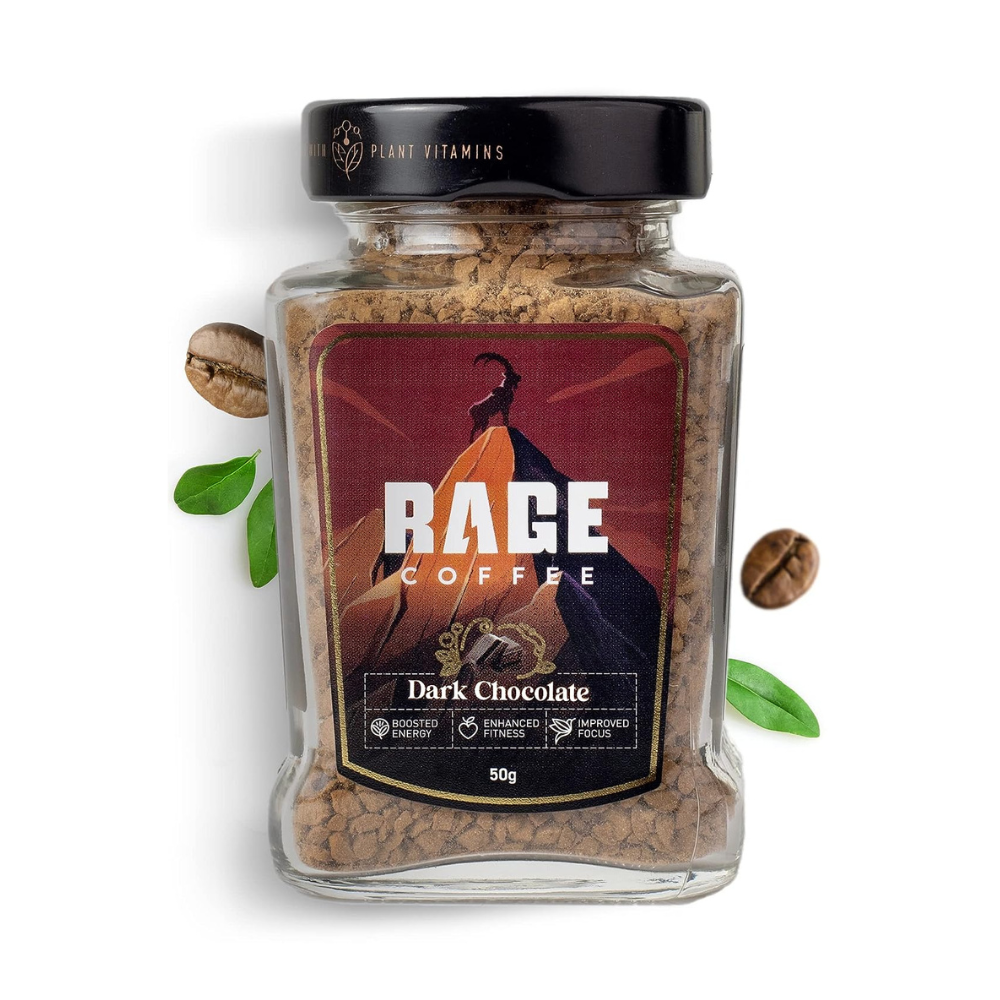 Rage Coffee Dark Chocolate Instant Coffee TrueCure