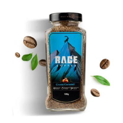 Rage Coffee Creme Caramel Instant Coffee TrueCure