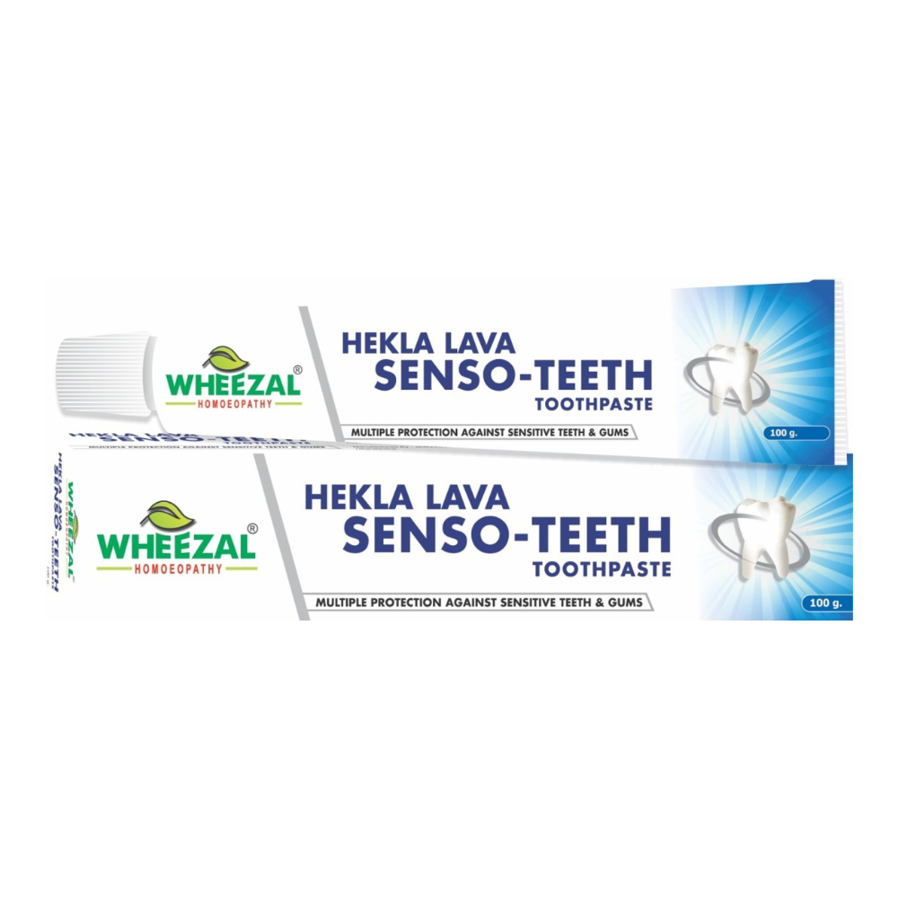 Wheezal Hekla Lava Senso Teeth Toothpaste TrueCure