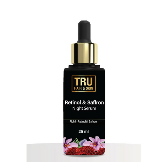 Tru Hair & Skin Retinol & Saffron Night Serum TrueCureN