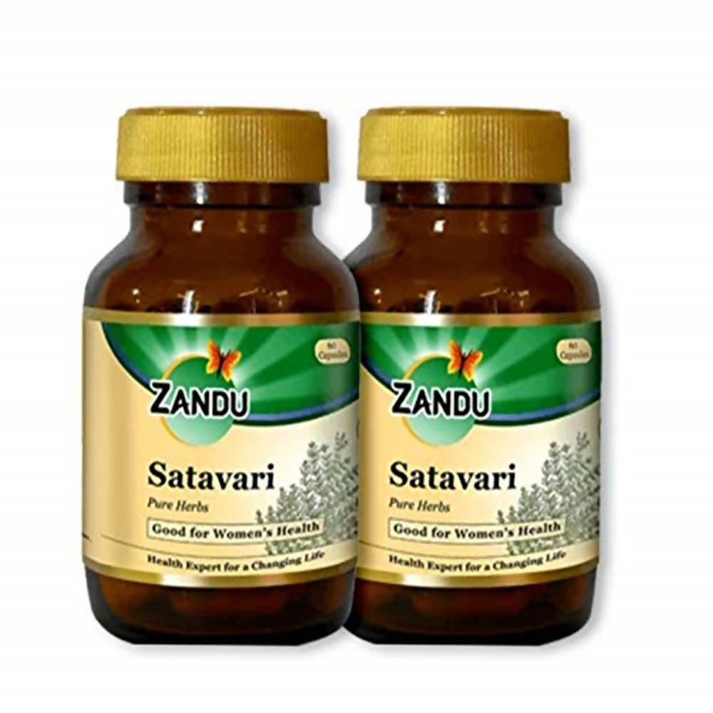 Zandu Satavari Pure Herbs Capsules TrueCure