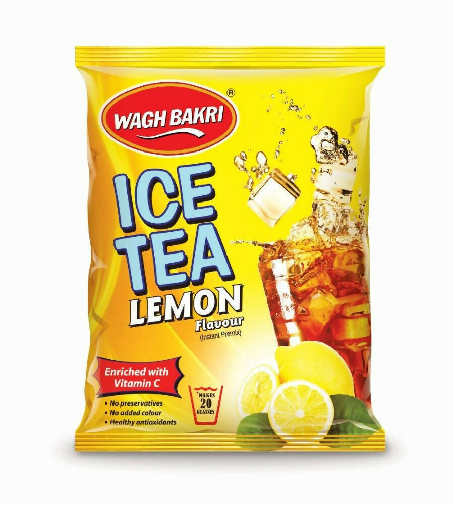 Wagh Bakri Instant Premix Ice Tea Lemon Flavour TrueCure