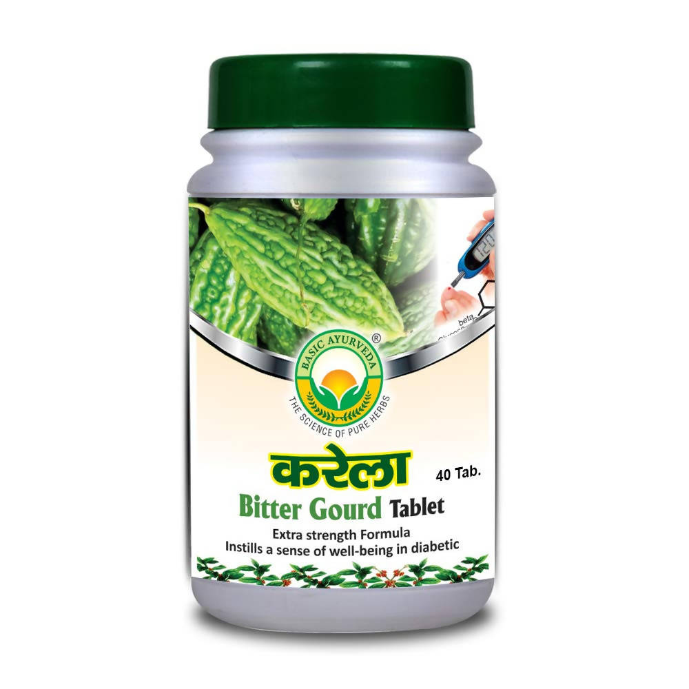 Basic Ayurveda Karela Bitter Gourd Tablet