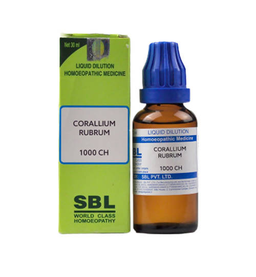 SBL Homeopathy Corallium Rubrum Dilution TrueCure