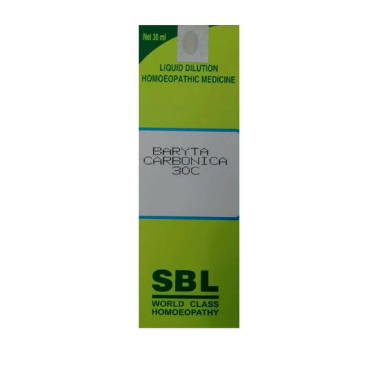 SBL Homeopathy Baryta Carbonica Dilution TrueCure