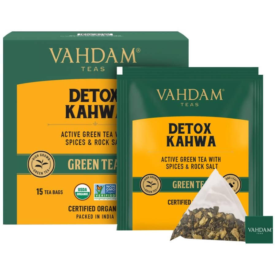 Vahdam Detox Kahwa Green Tea