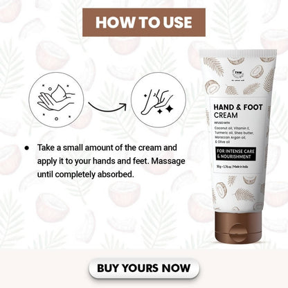 The Natural Wash Hand & Foot Cream