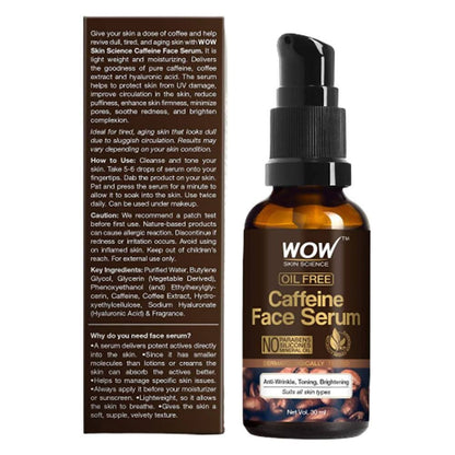 Wow Skin Science Caffeine Face Serum