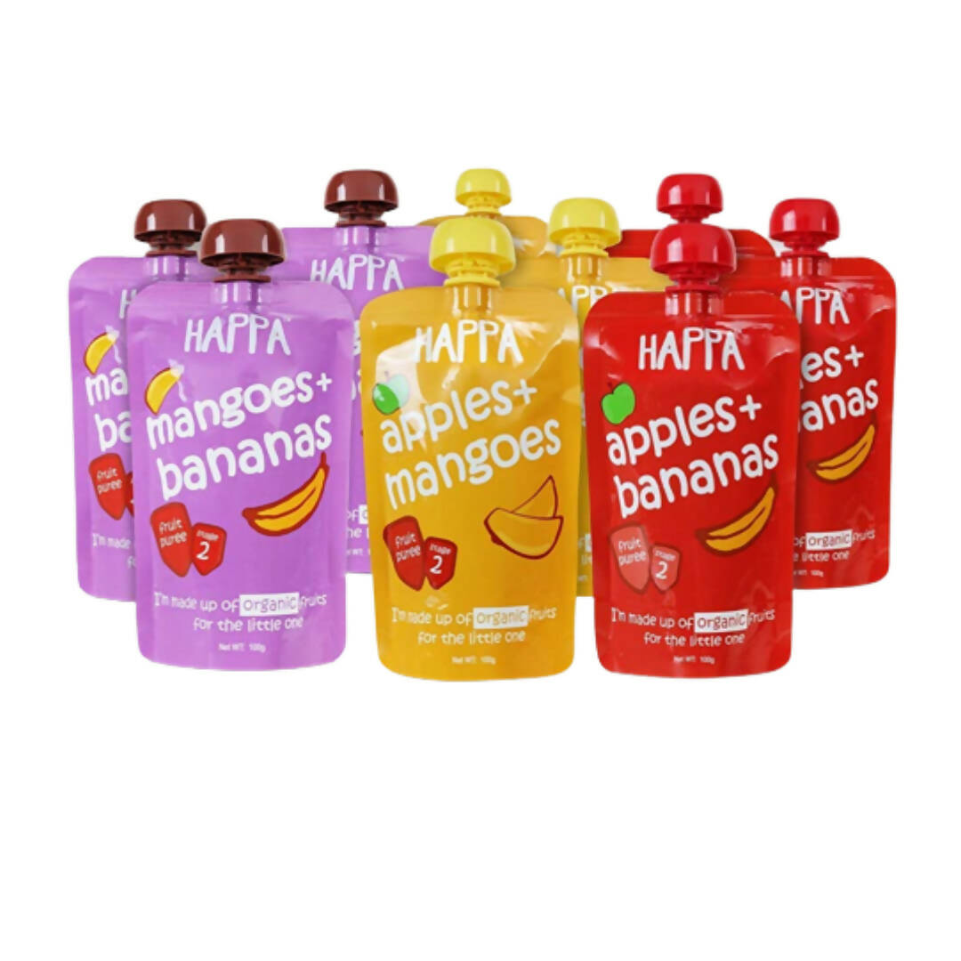 Happa Organic for Little one, Fruit Puree, Australia, Canada 