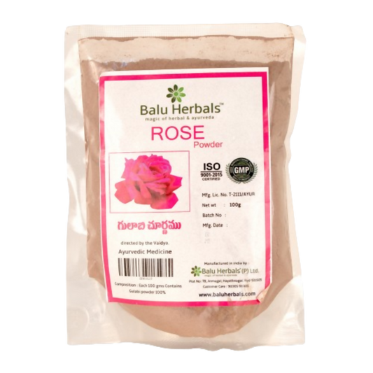 Balu Herbals Rose (Gulabi) Powder 