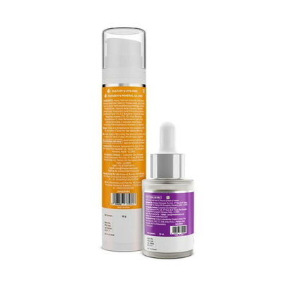 The Derma Co Filter-Free Skin (1% Hyaluronic Sunscreen Aqua Gel + 10% Niacinamide Acid Face Serum) - Drmedicart