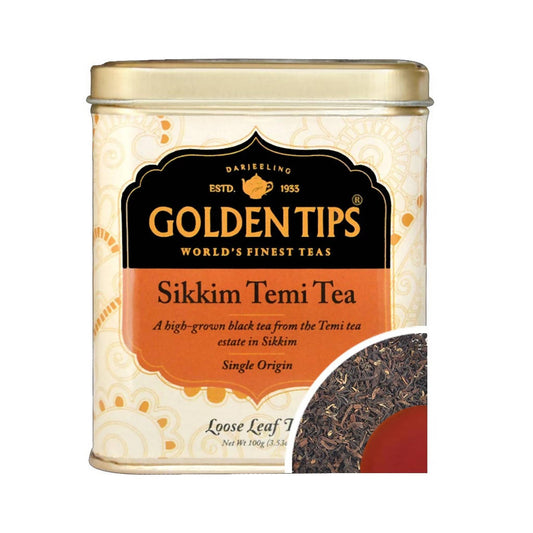 Golden Tips Sikkim Temi Tea Tin Can TrueCure