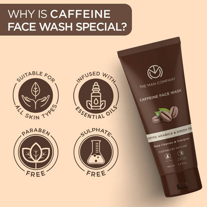 The Man Company Caffeine Face Wash