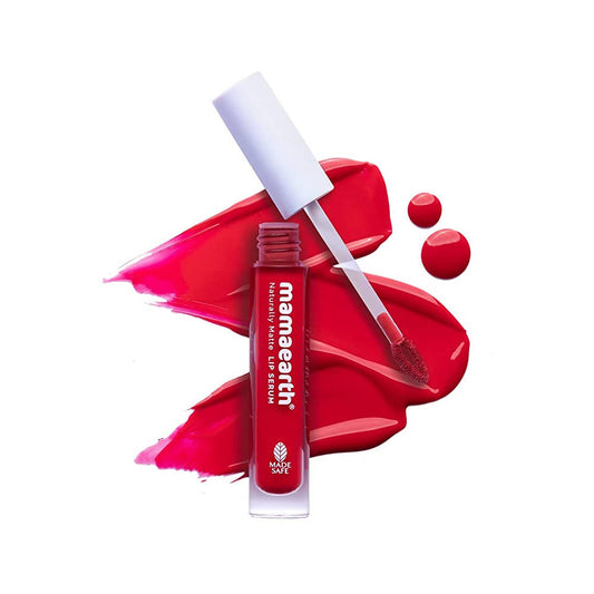 Mamaearth Naturally Matte Lip Serum / Beet it Red