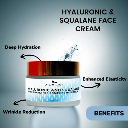 The Wellness Shop Hyaluronic And Squalane Face Cream