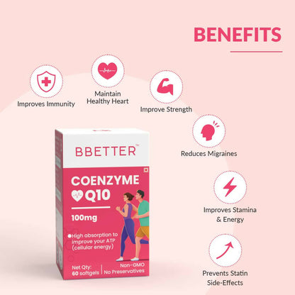 BBETTER Coenzyme Q10 Capsules