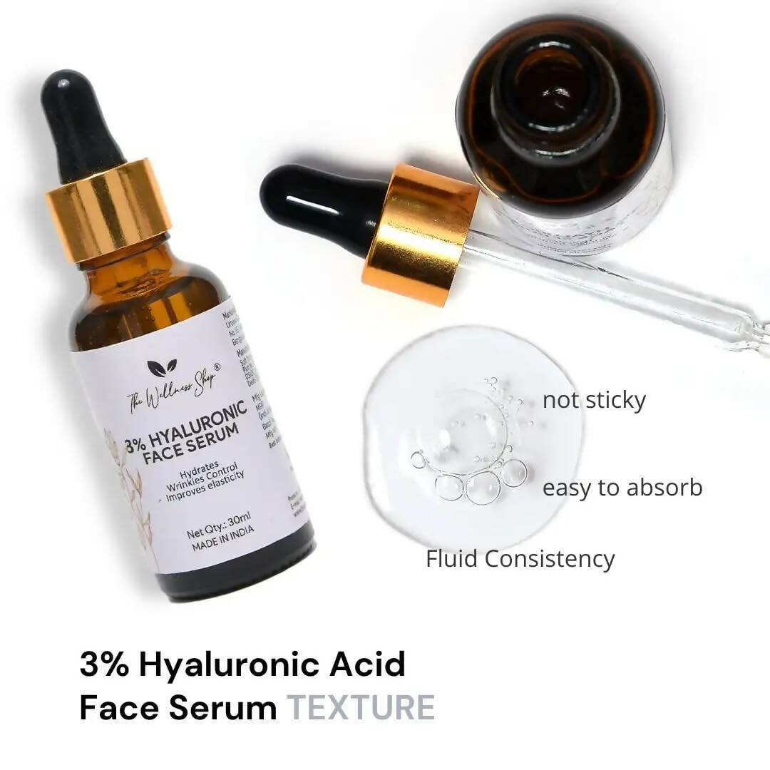 The Wellness Shop 3% Hyaluronic Face Serum