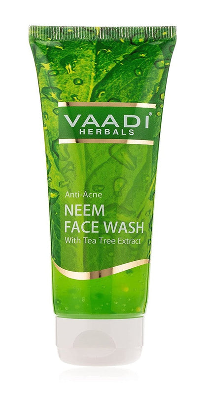 Vaadi Herbals Anti Acne Neem Face Wash with Tea Tree Extract