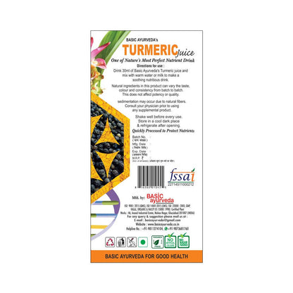 Basic Ayurveda Turmeric Juice